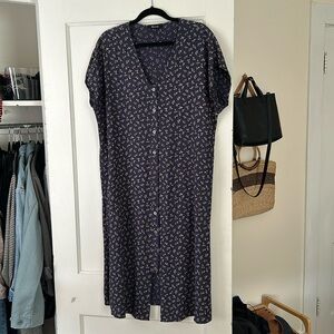 Madewell Floral Midi Dress